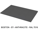 Plan vasque lavabo intégré au angle arrondi, sur mesure, Largeur 60 à 200 cm x Profondeur 40 à 60 cm, résine minérale ACRYSTONE® Finition lisse mate, Livraison Offerte et Rapide.